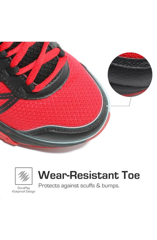 Dream Pairs Kids' Mesh Running Shoe In Red