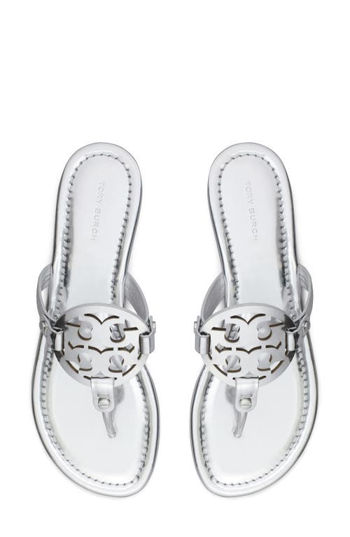 Tory Burch Miller Sandal Argento at Nordstrom,