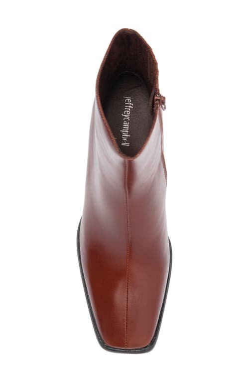 Shop Jeffrey Campbell Sherpal Bootie In Brown