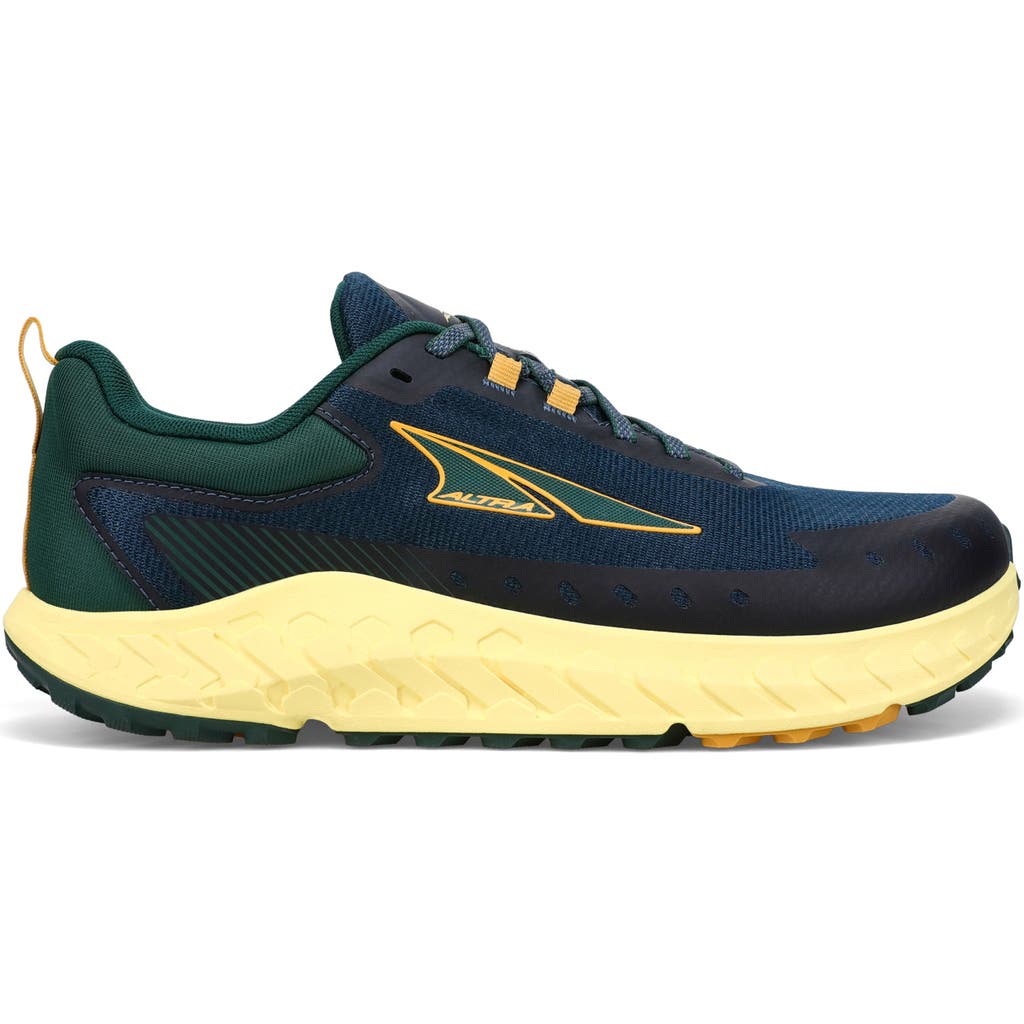 Altra Outroad 2 Trail Running Shoe In Blue/yellow