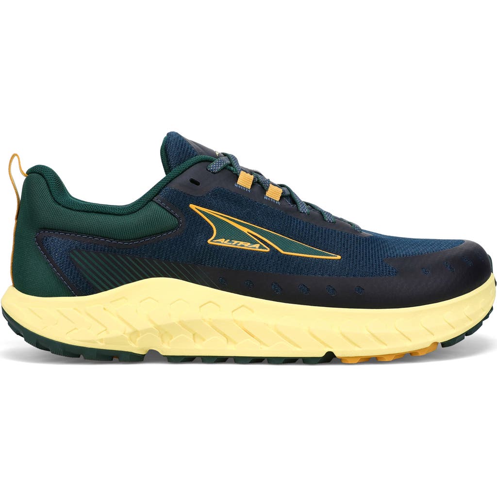 Altra Outroad 2 Trail Running Shoe In Blue/yellow