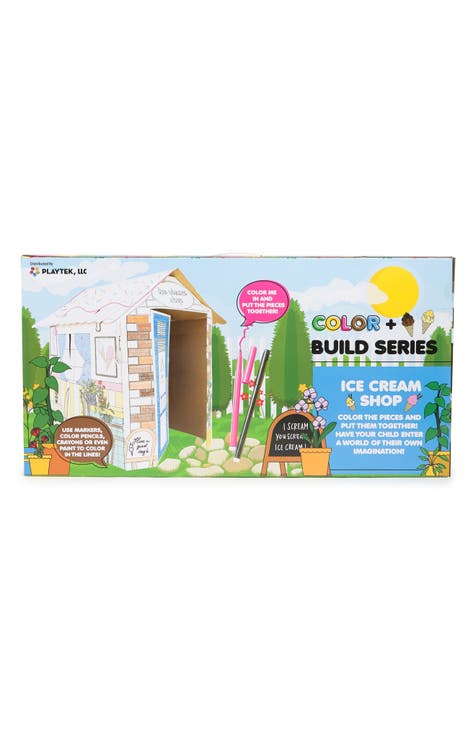 Color+ Build Series Ice Cream Shop Playset
