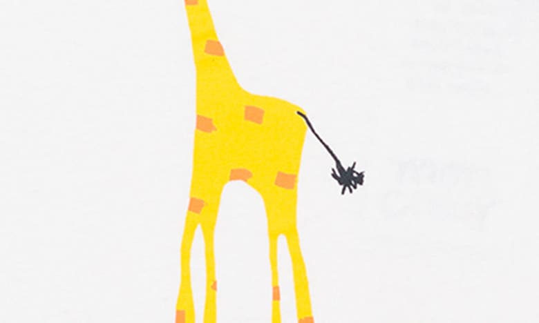 Shop Mon Coeur Recycled Cotton & Cotton Graphic T-shirt In Natural Giraffe