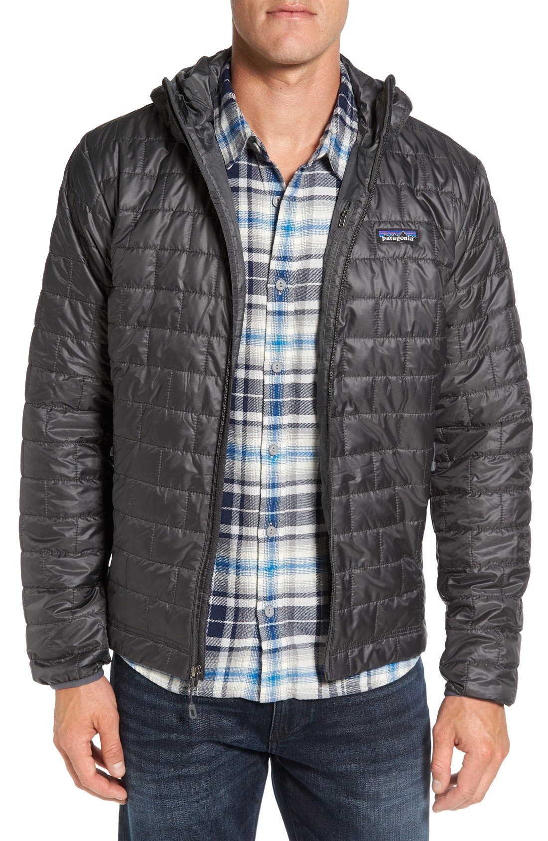 patagonia nano puff jacket forge grey