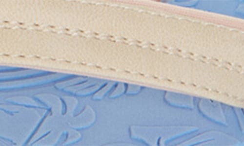 Floopi Textured Flip Flop Sandal In Blue