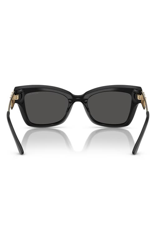 Shop Michael Kors 52mm Square Sunglasses In Black