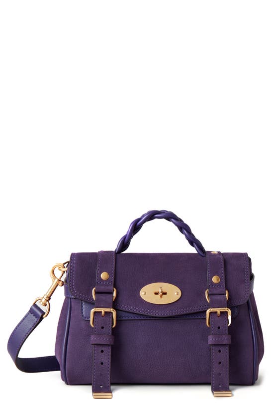 Samle service Rejsebureau Mulberry Womens Purple Womens Amethyst Alexa Mini Leather Satchel  Cross-body Bag | ModeSens