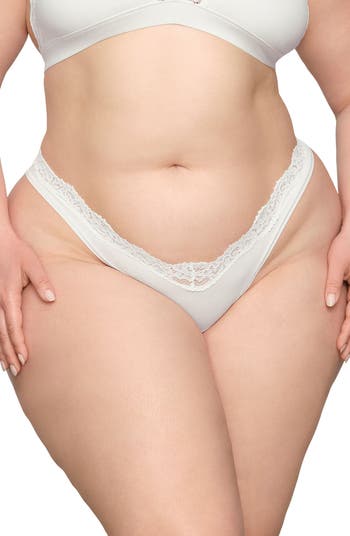 FITS EVERYBODY LACE DIPPED THONG | CHERRY BLOSSOM TONAL
