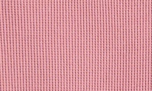 Shop Zella Girl Zen Long Sleeve Waffle Knit T-shirt In Pink Lilas