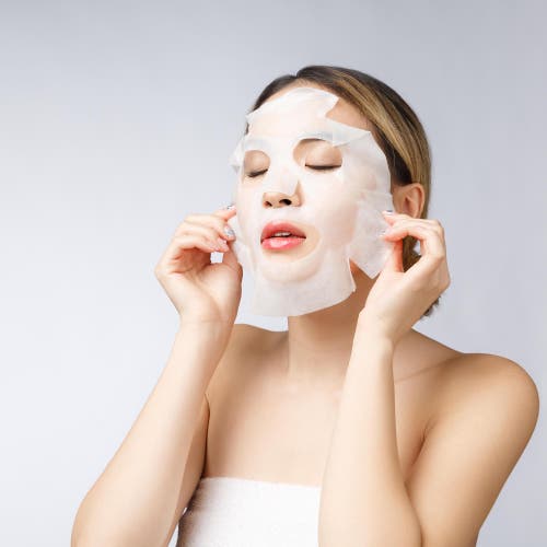 Pursonic Oil Control Tea Tree Sheet Mask In Green