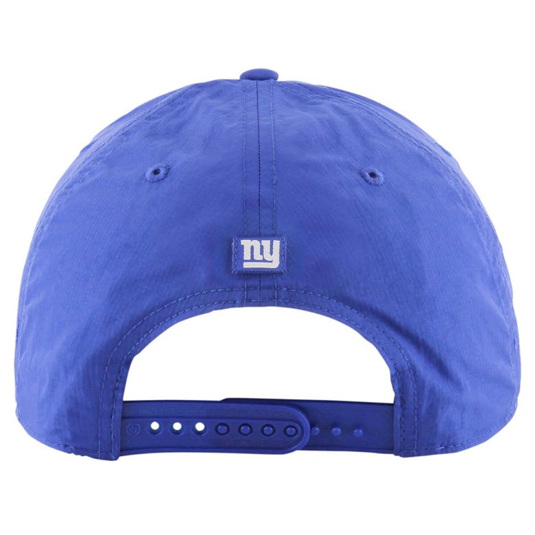 Shop 47 ' Royal New York Giants Fairway Hitch Brrr Adjustable Hat