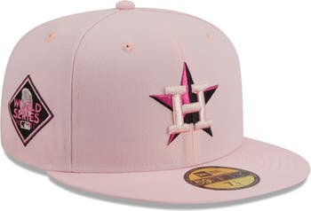 New Era Men's New Era Pink Houston Astros 2017 MLB World Series 59FIFTY Fitted  Hat