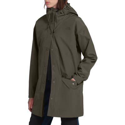 The North Face Woodmont Water Repellent Hooded Rain Jacket