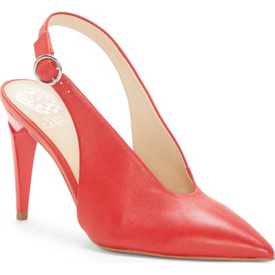 Vince Camuto Jayan Slingback Pump- Red