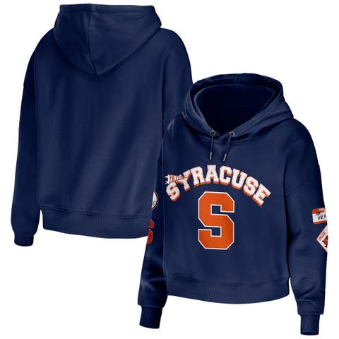 Houston Astros Fanatics Branded Vintage Arch Pullover Hoodie - Oatmeal/Navy