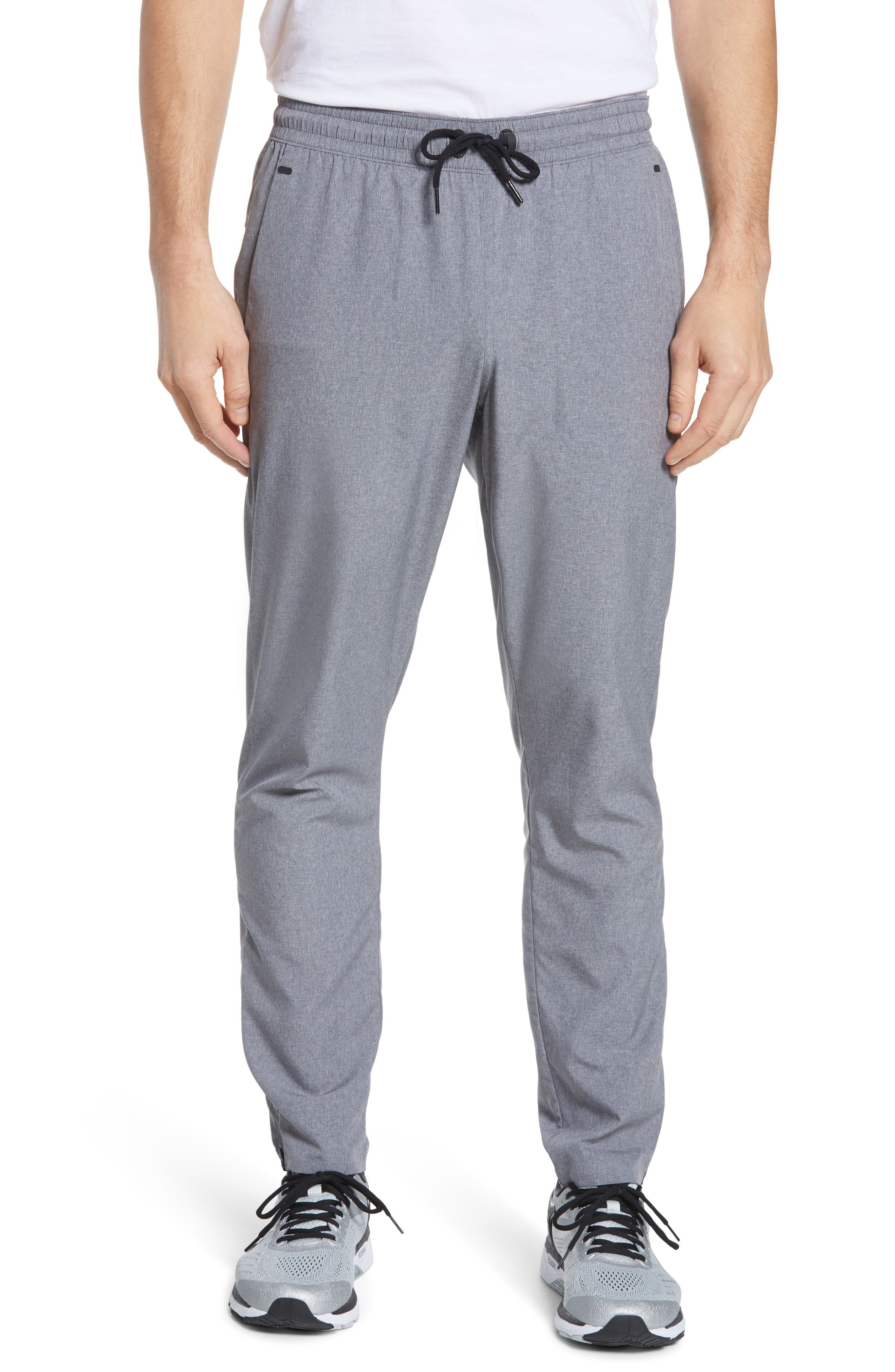 Zella Tapered Slim Fit Stretch Woven Sweatpants