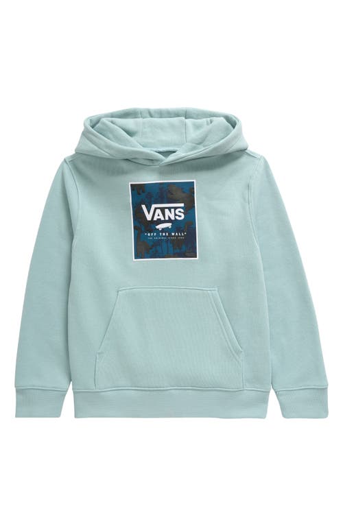 Shop Vans Kids' Dino Hoodie In Gray Mist