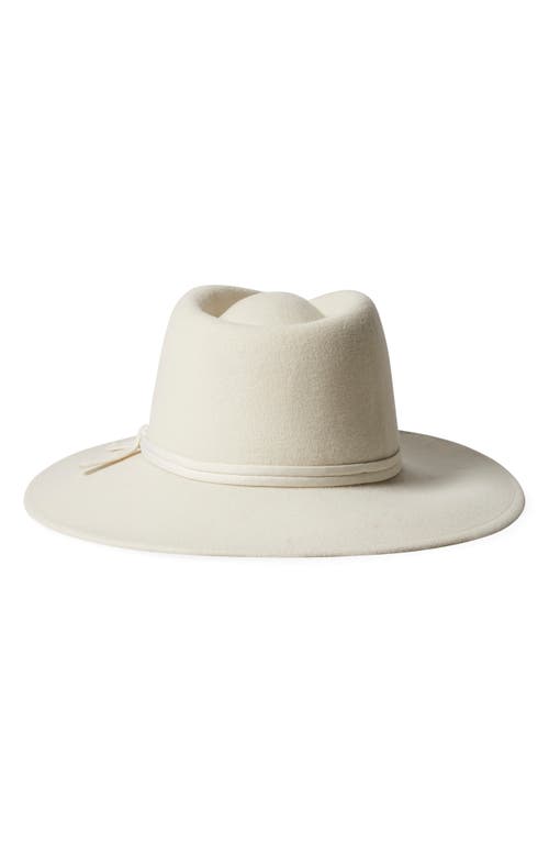 Brixton Joanna Packable Felted Wool In Off White