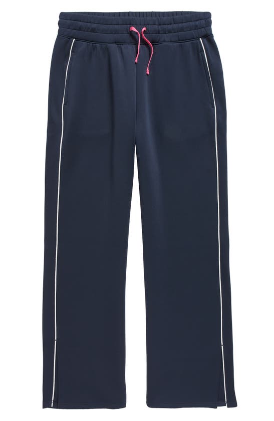 Zella Girl Kids' Reflective Track Pants In Navy Sapphire