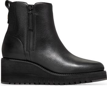 Cole Haan ZeroGrand City Waterproof Wedge Bootie (Women) | Nordstrom