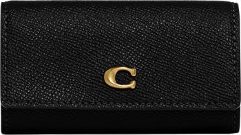 COACH Crossgrain Leather 6-Ring Key Case | Nordstrom