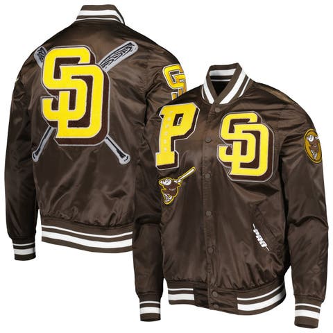 San Diego Padres Leather Bomber Jacket Best Gift For Men And Women