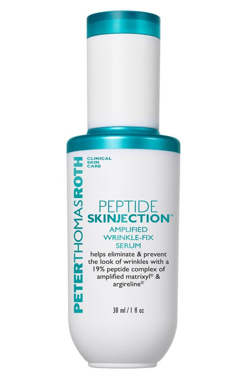 Peter Thomas Roth Peptide Skinjection Amplified Wrinkle-Fix Refillable Serum at Nordstrom, Size 1 Oz