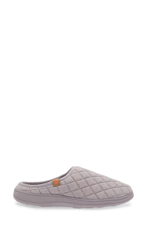 Acorn Lupine Quilted Hoodback Slipper In Purple