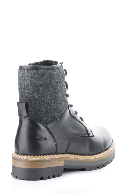 Shop Bos. & Co. Astra Waterproof Boot In Black/cinza