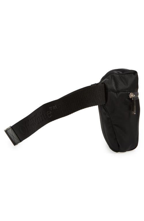 Off-white Logo Belt Bag In Black