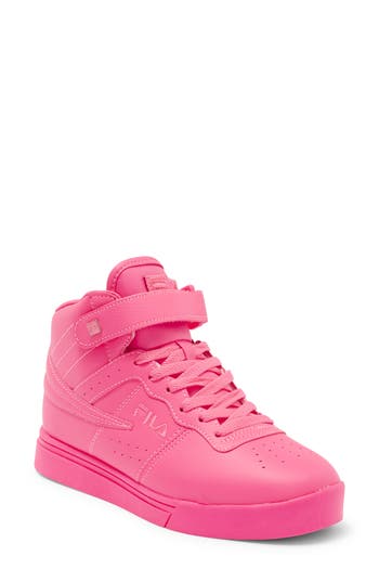 Fila Vulc 13 High Top Sneaker In Pink