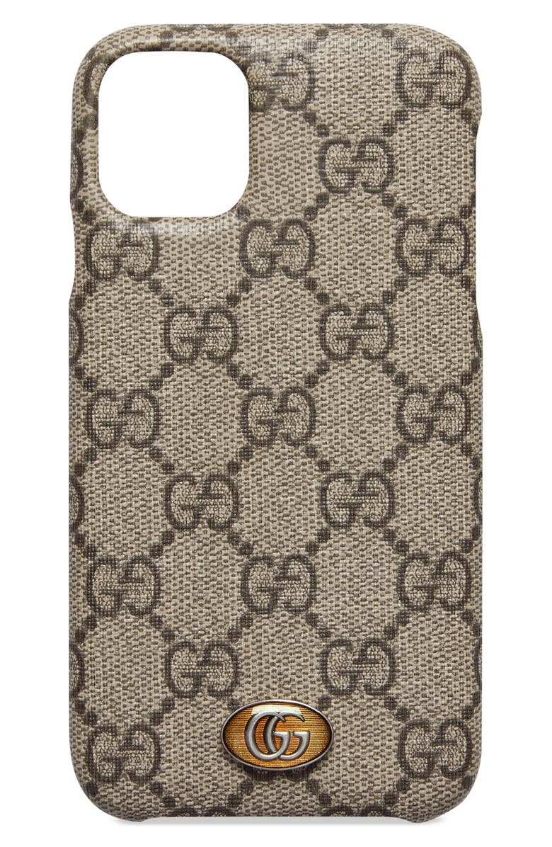 Gucci Gg Supreme Iphone 11 Case Nordstrom