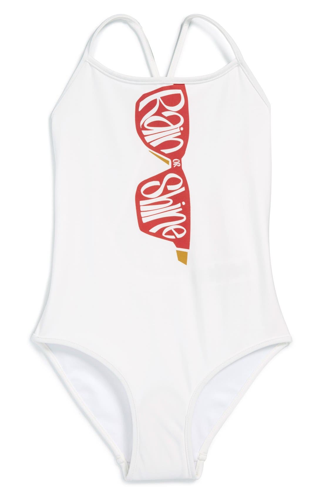 Burberry 'Rain or Shine' OnePiece Swimsuit (Little Girls & Big Girls