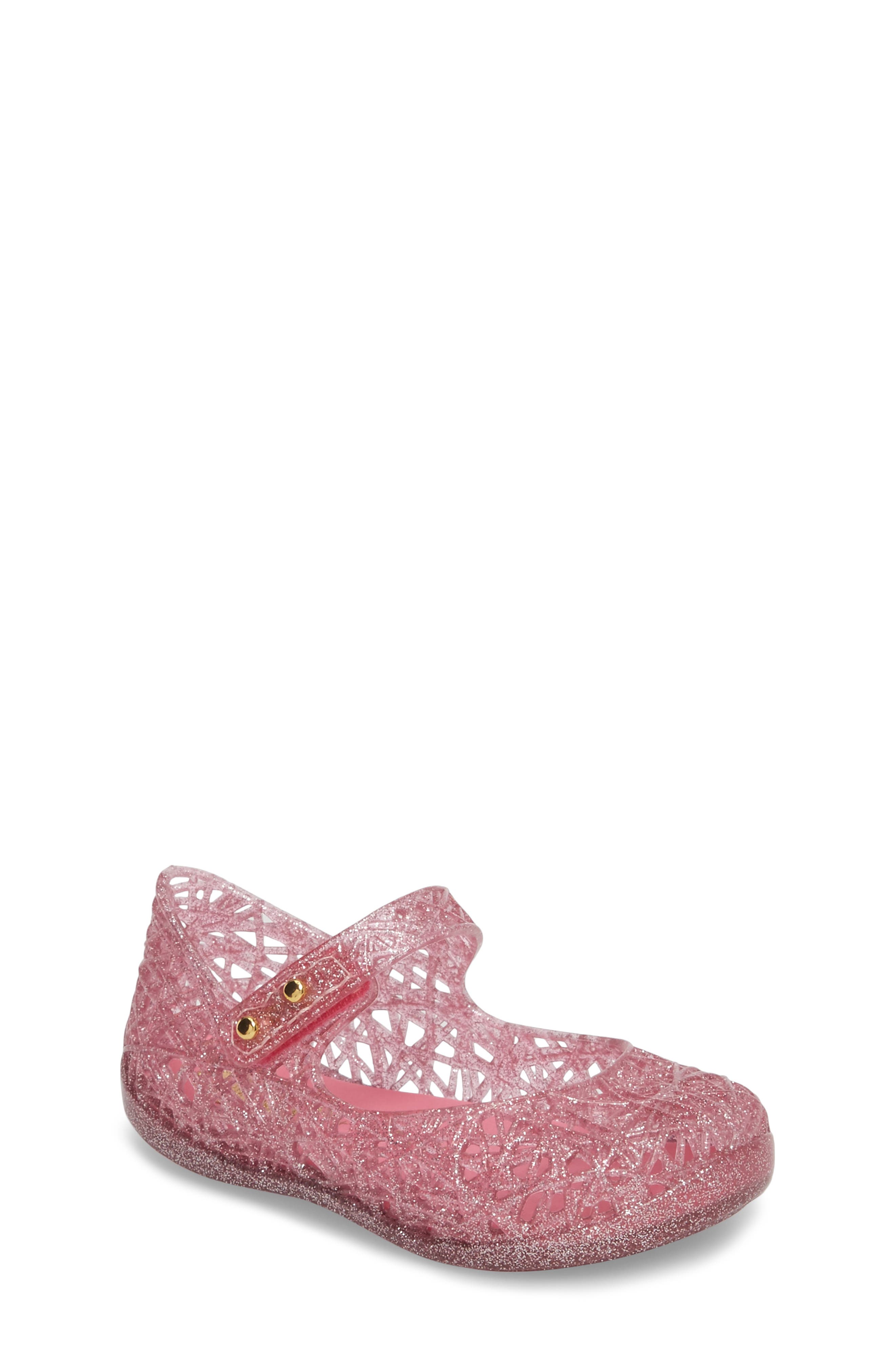 pink mini melissa shoes