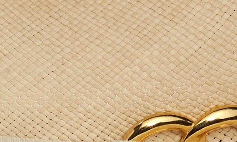 Gladys Tamez Douglas Straw Hat In Cream