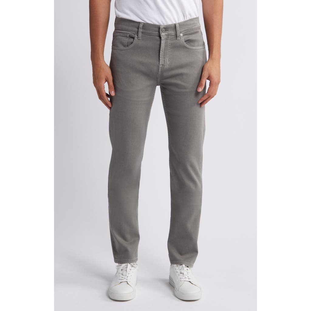 7 For All Mankind Slimmy Slim Fit Jeans In Gray