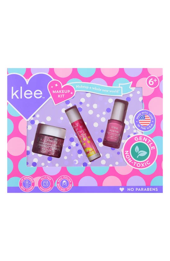 Shop Klee Kids' Pink Sugar Swirls Mineral Makeup Kit