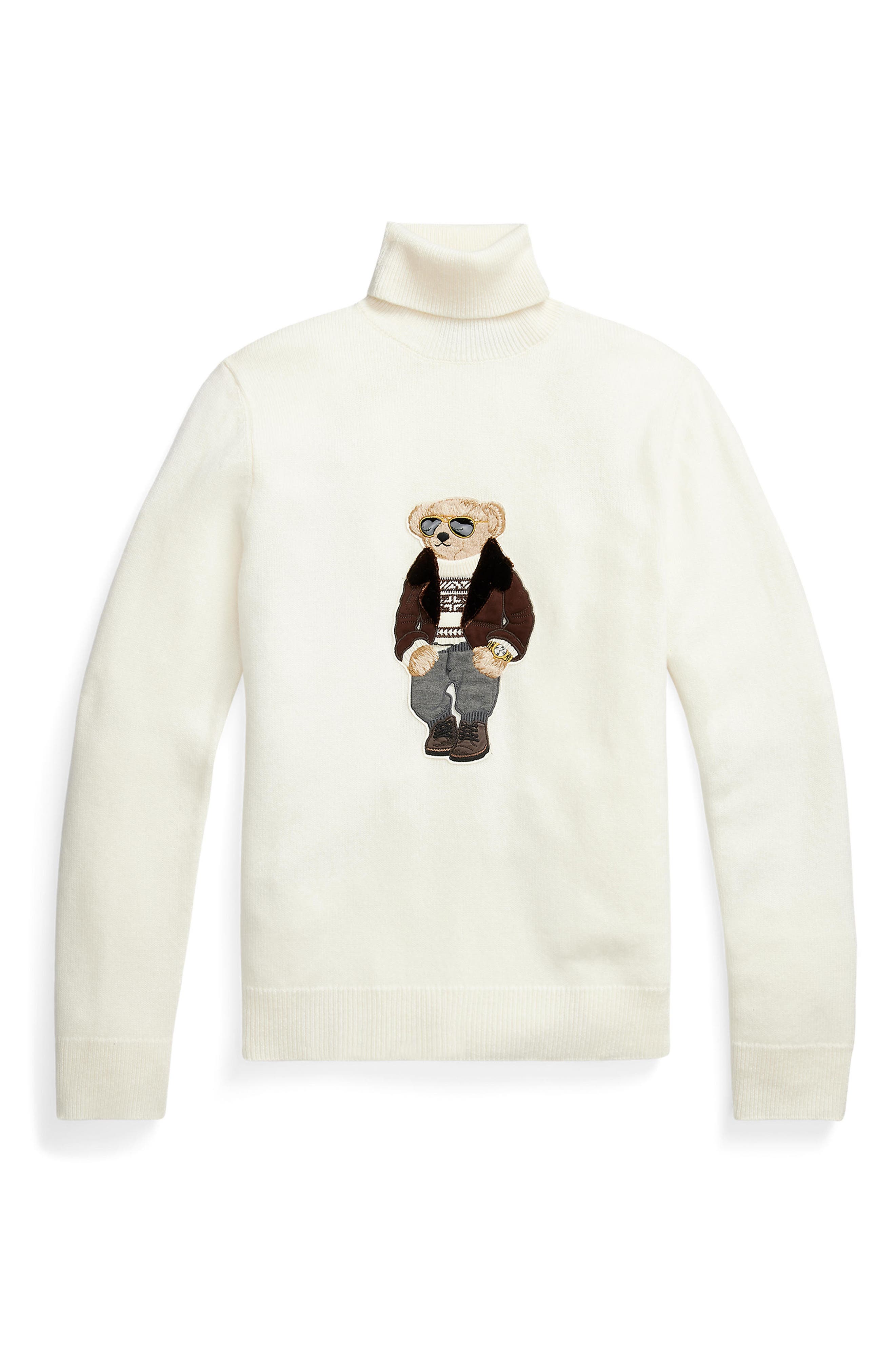 polo bear cashmere sweater