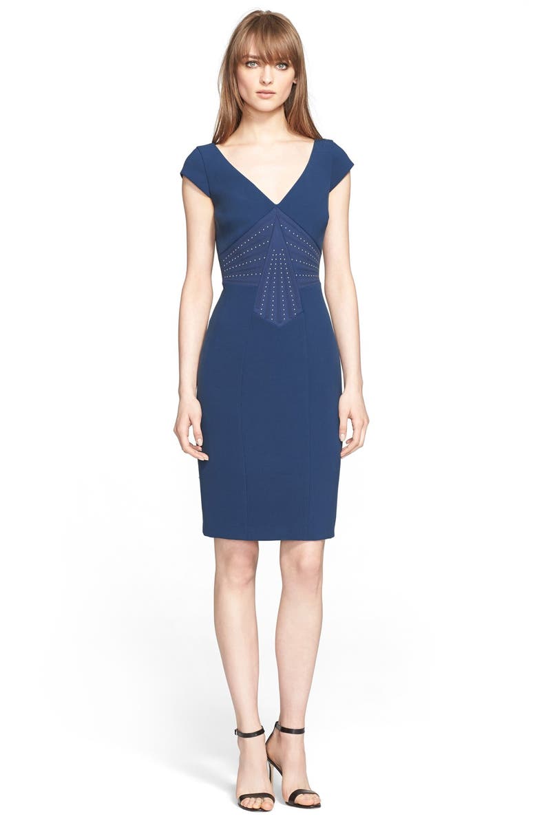 Versace Collection Studded Sheath Dress | Nordstrom