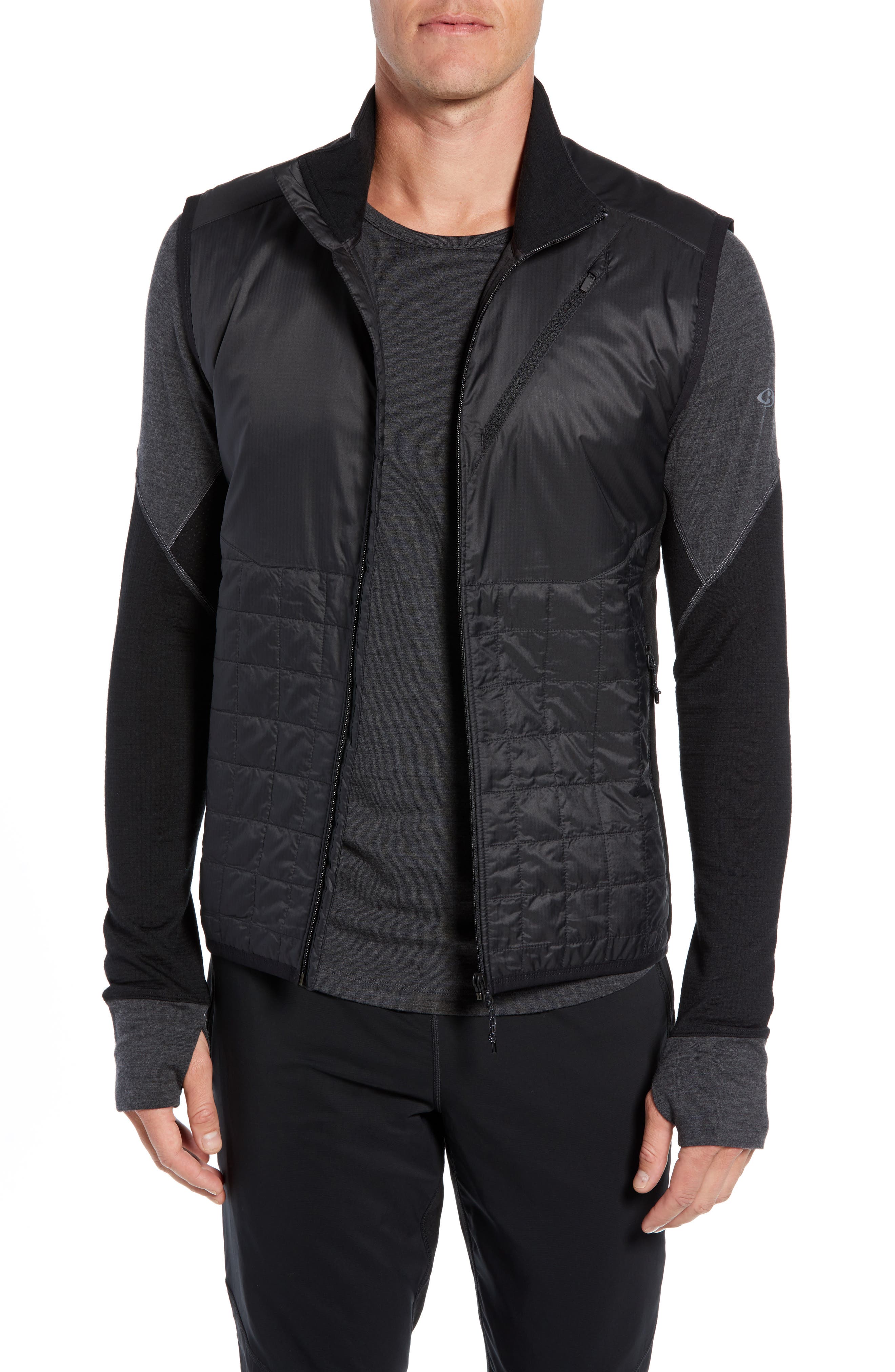 Icebreaker Merinoloft(TM) Helix Vest, Black