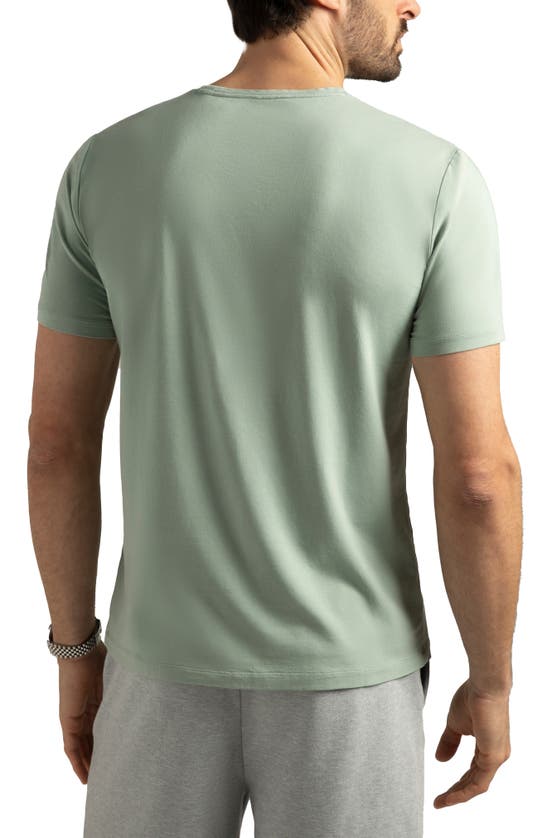 Shop Hypernatural Topanga Performance T-shirt In Sage