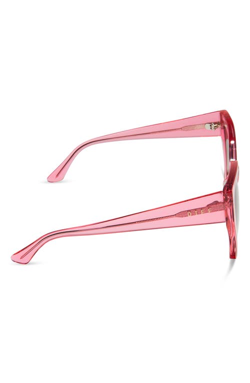 Shop Diff Blaire 55mm Gradient Cat Eye Sunglasses In Pink Gradient