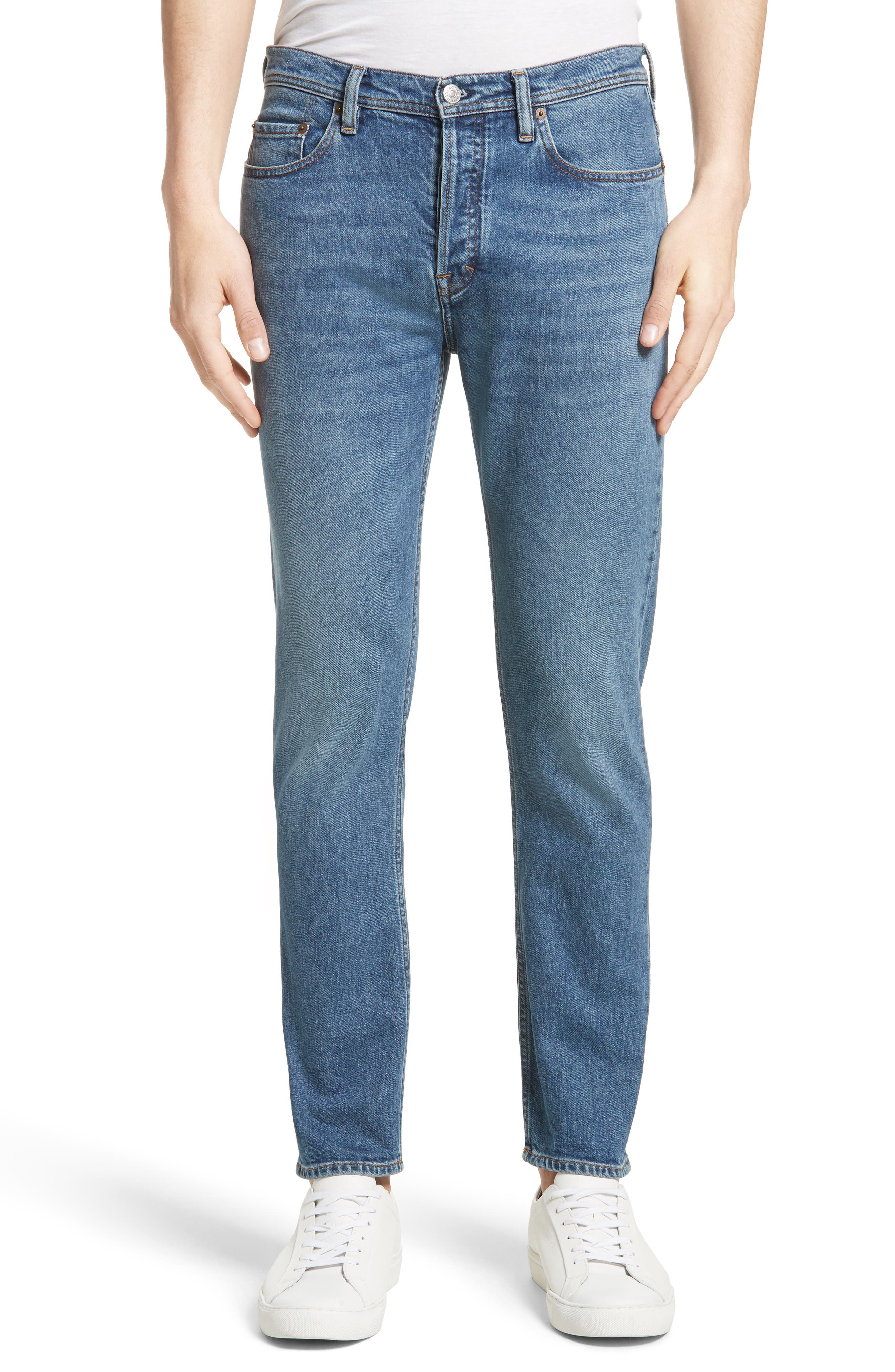 acne studios river slim tapered fit jean