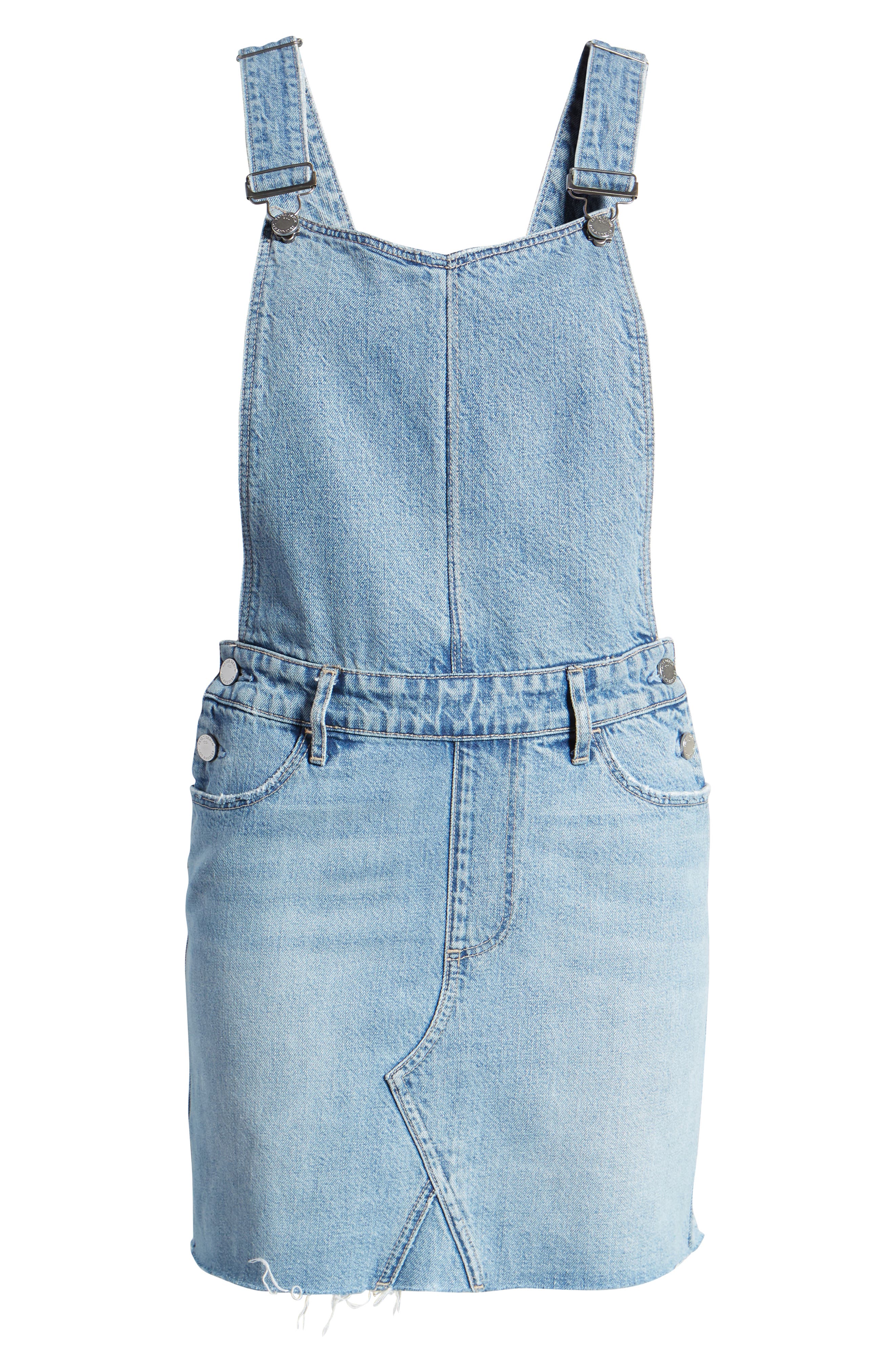 next denim pinafore
