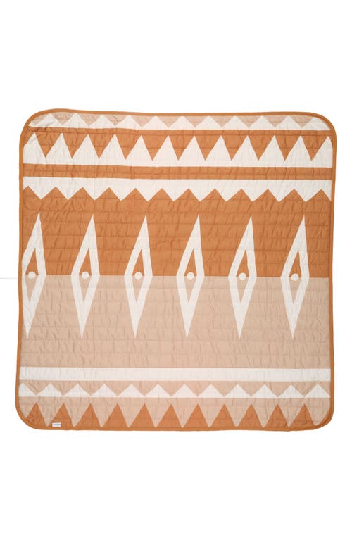 Toddlekind Portable Organic Cotton Play Mat in Camel at Nordstrom