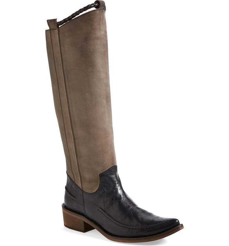 Free People 'Tritone' Leather Tall Boot (Women) | Nordstrom