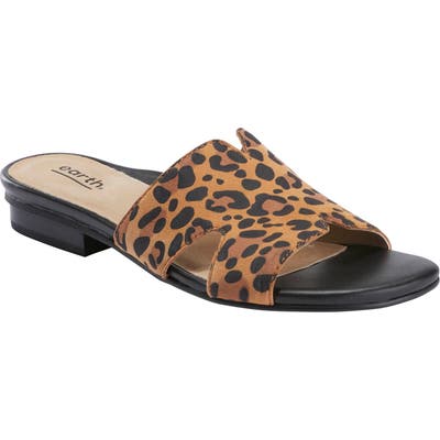 Earth Mykonos Torlos Slide Sandal- Beige