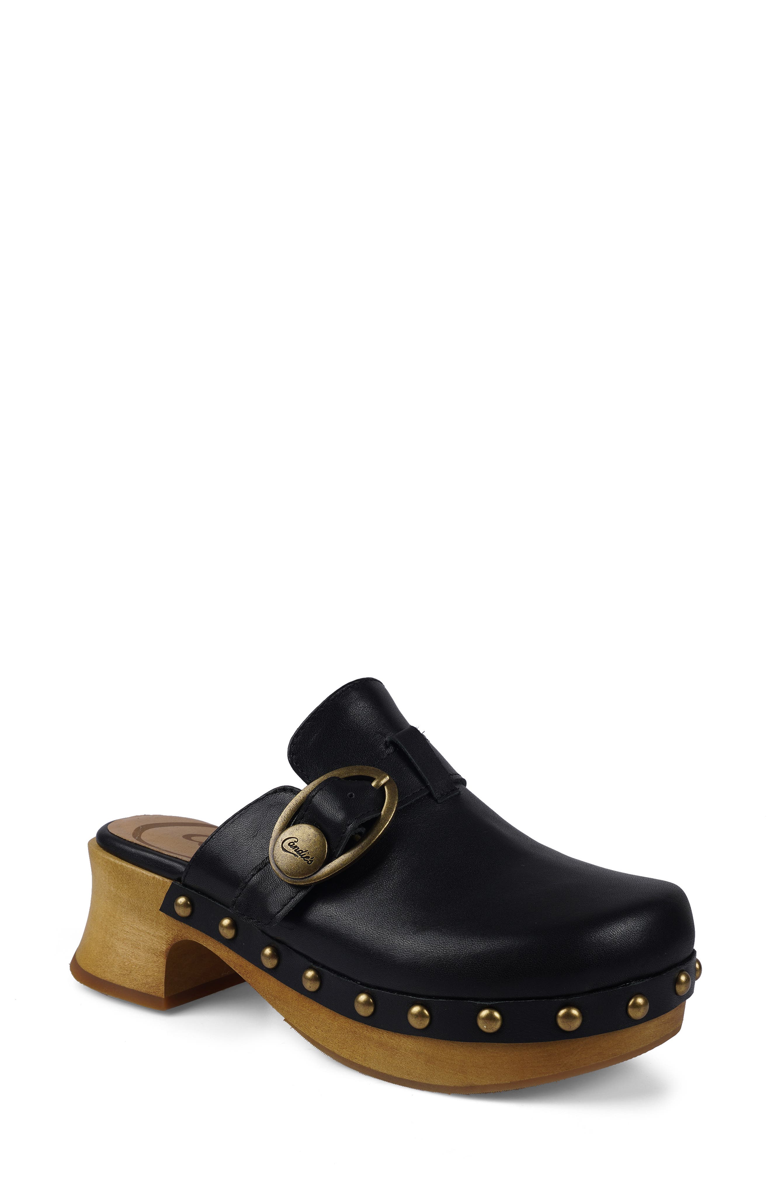 Candie's Tera Platform Clog in Black 