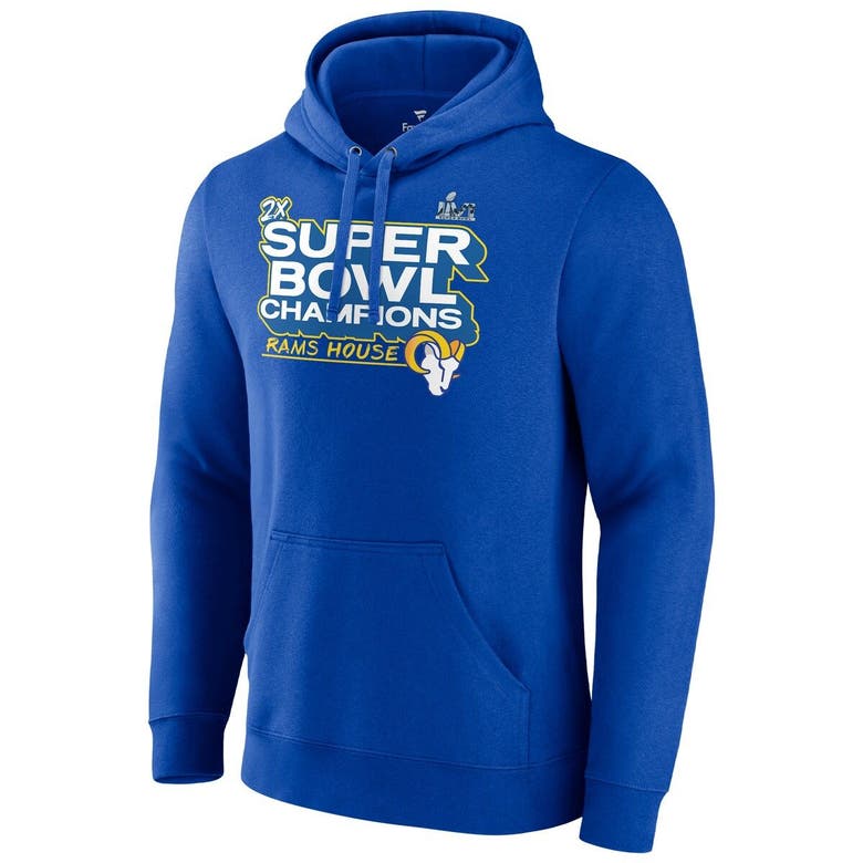 NFL Los Angeles Rams Super Bowl LVI Champions Pullover Hoodie