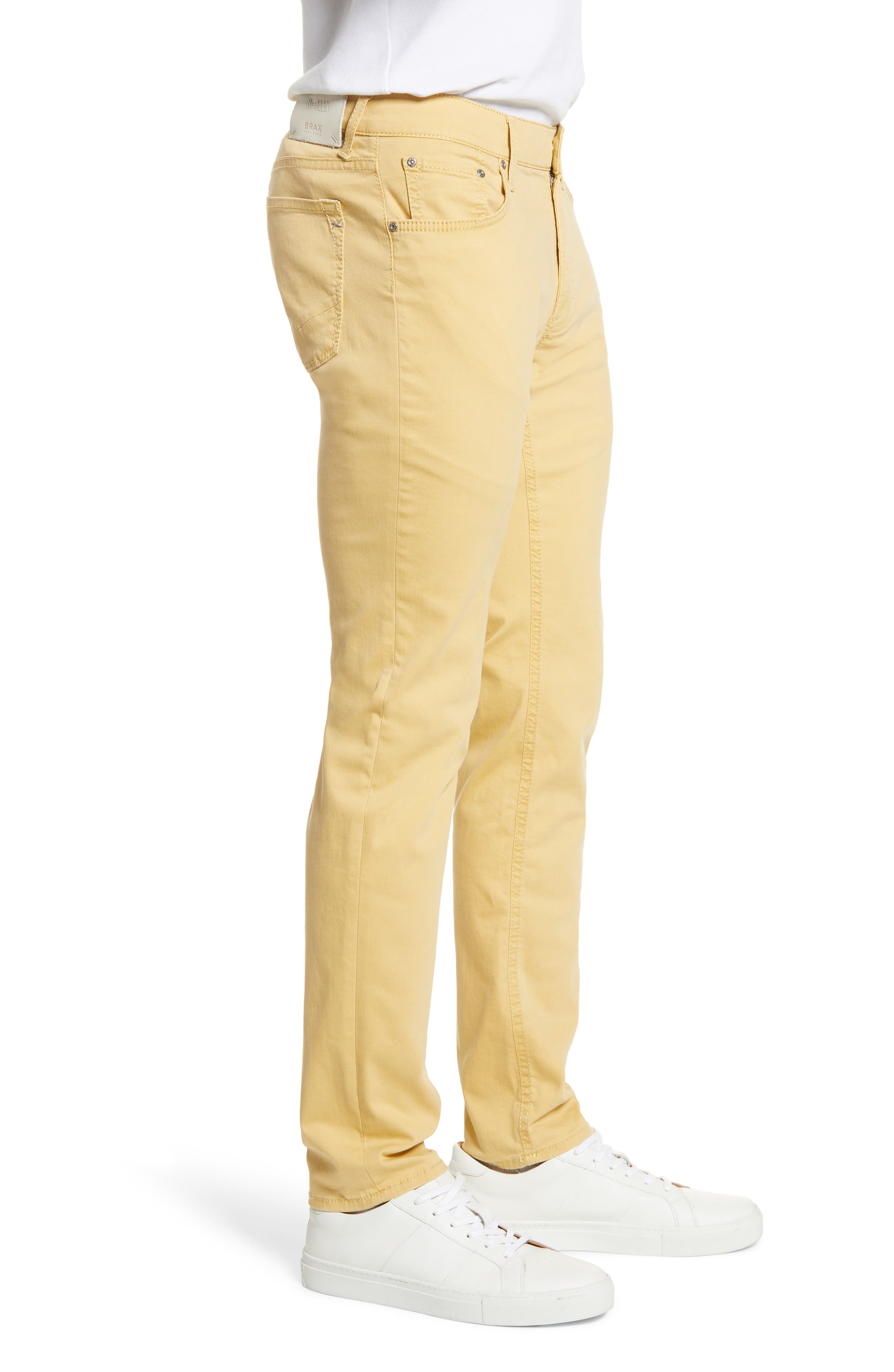 Fashion Trousers Five-Pocket Trousers Brax Five-Pocket Trousers cream casual look 